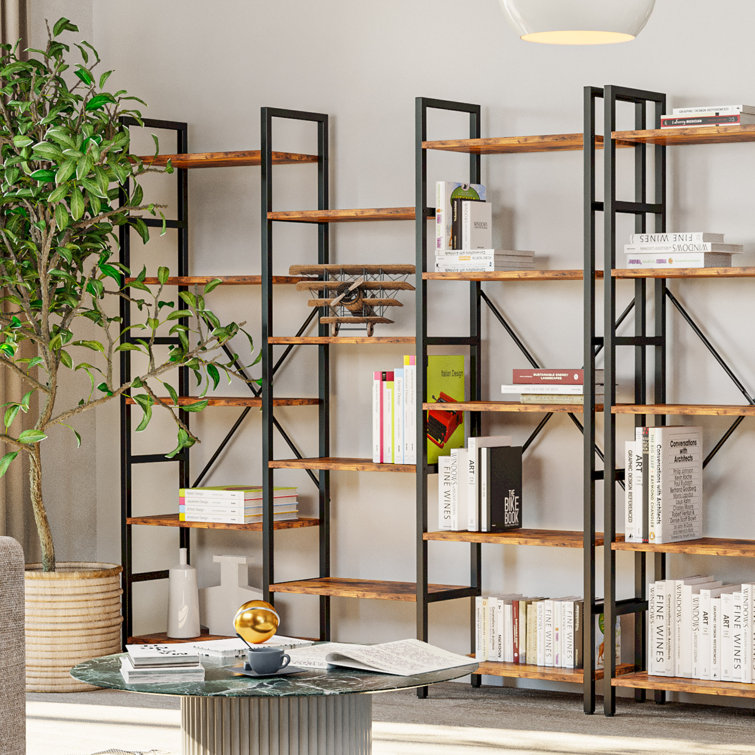 Iron bookshelf best sale